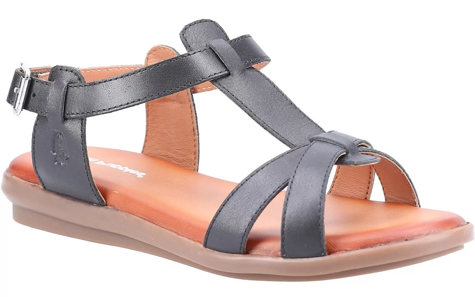 Hush Puppies Kate Womens Leather T-Bar Sandal