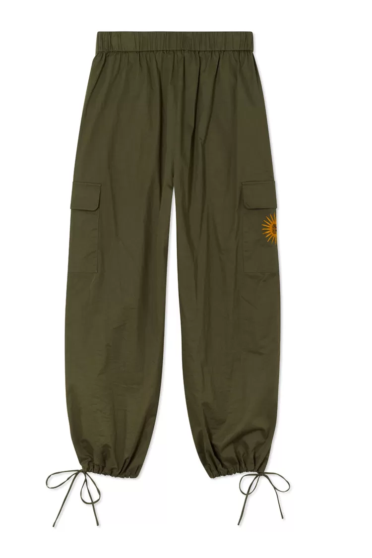 Khaki Running Wild Cargo Trousers