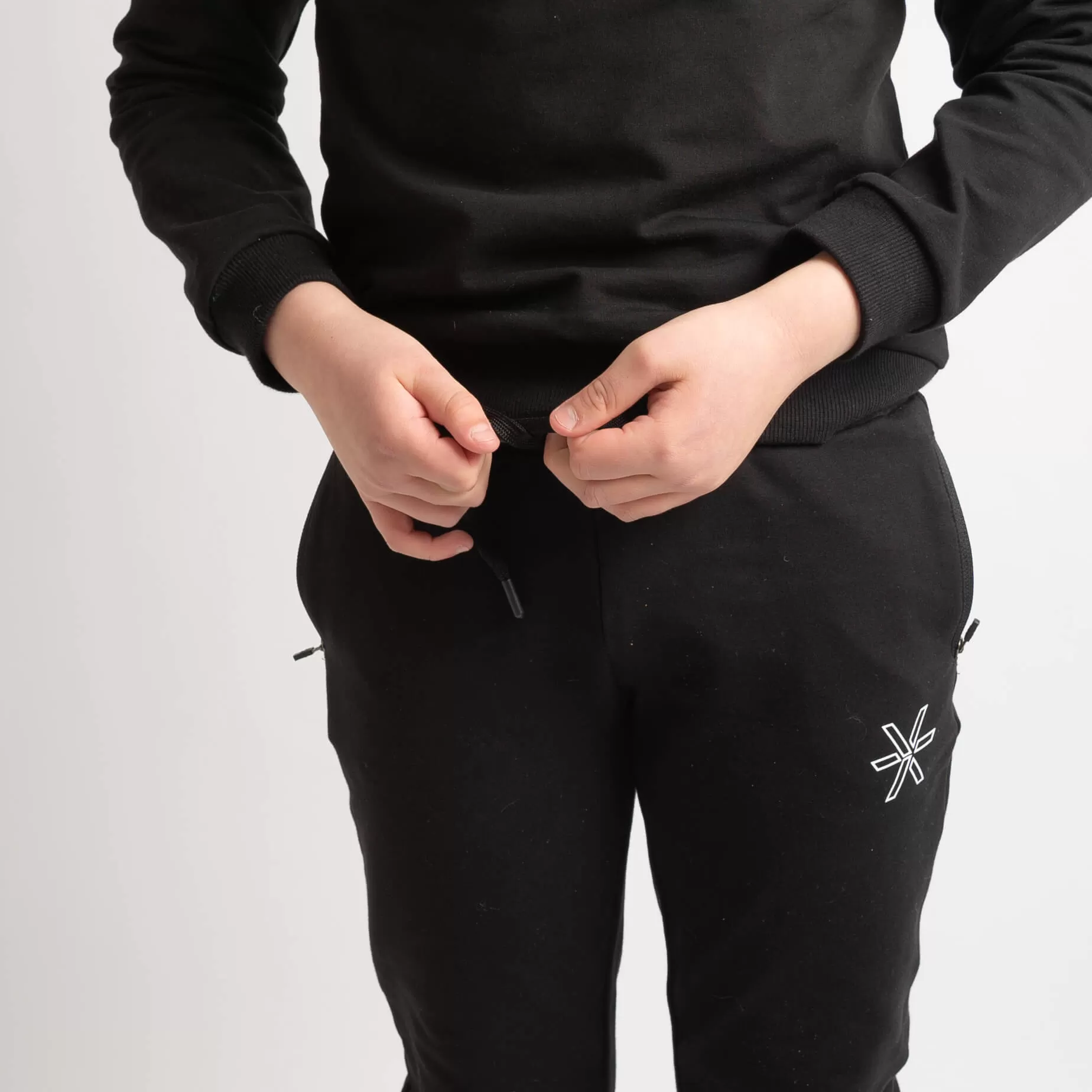 Kids Black Jogger