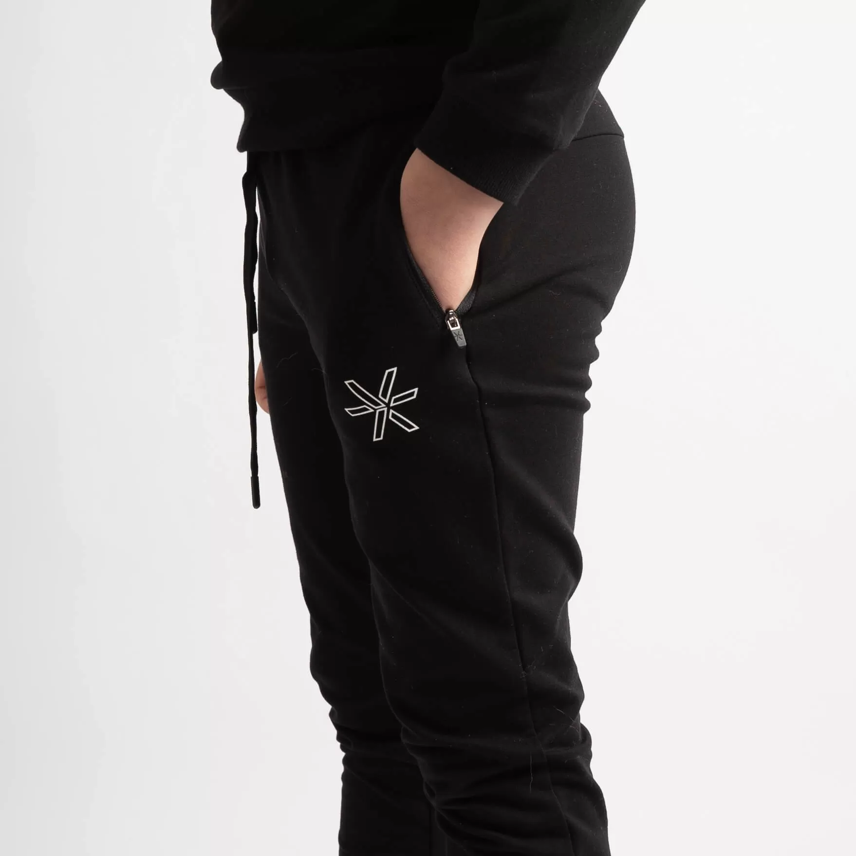 Kids Black Jogger