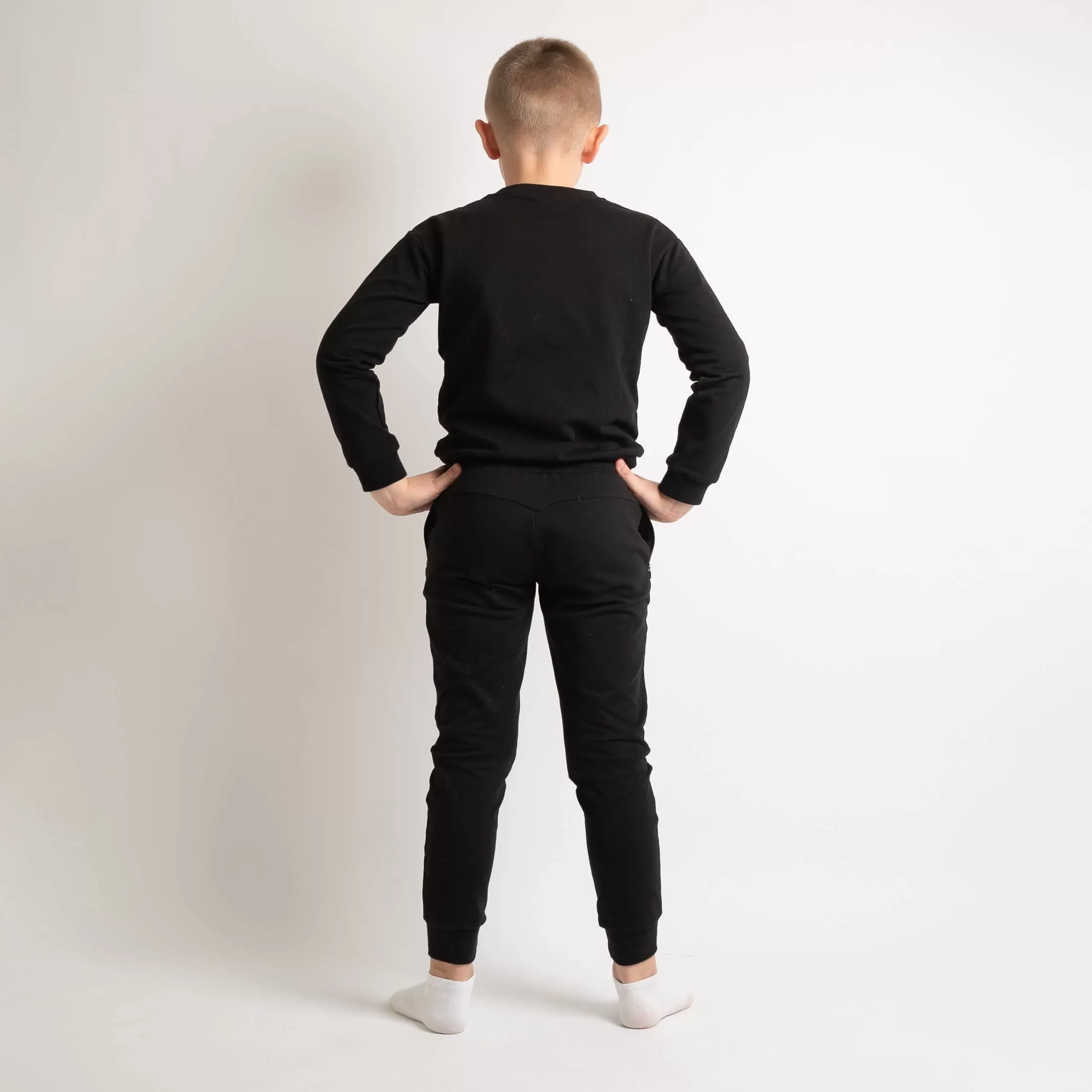 Kids Black Jogger