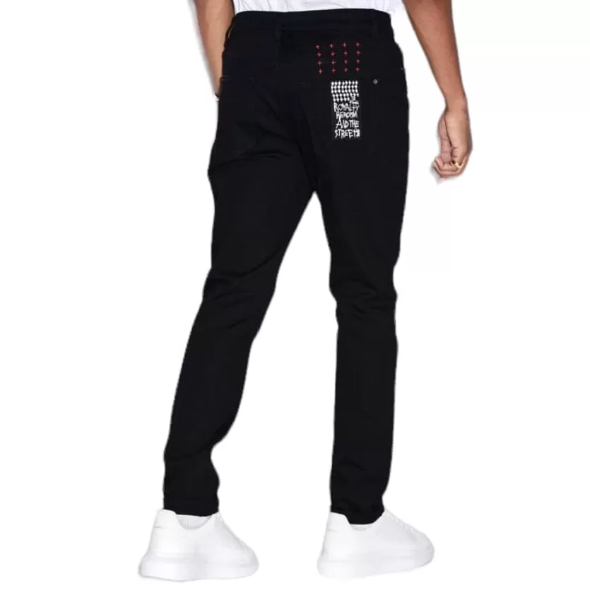 Ksubi Wolfgang Laid Denim (Black) 5000004390