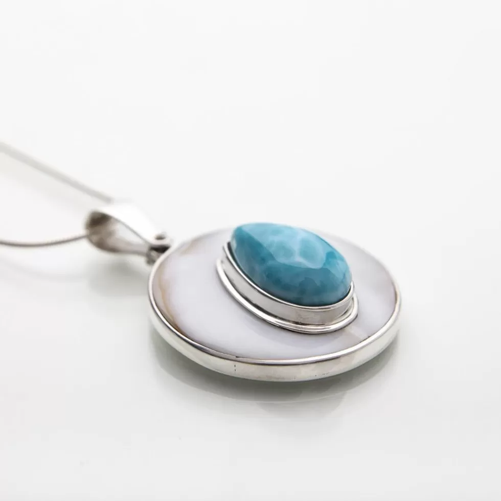 Larimar Pendant Charlie