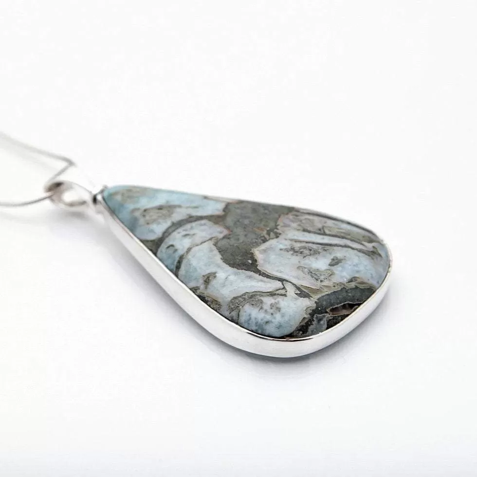 Larimar Specimen Pendant Leti