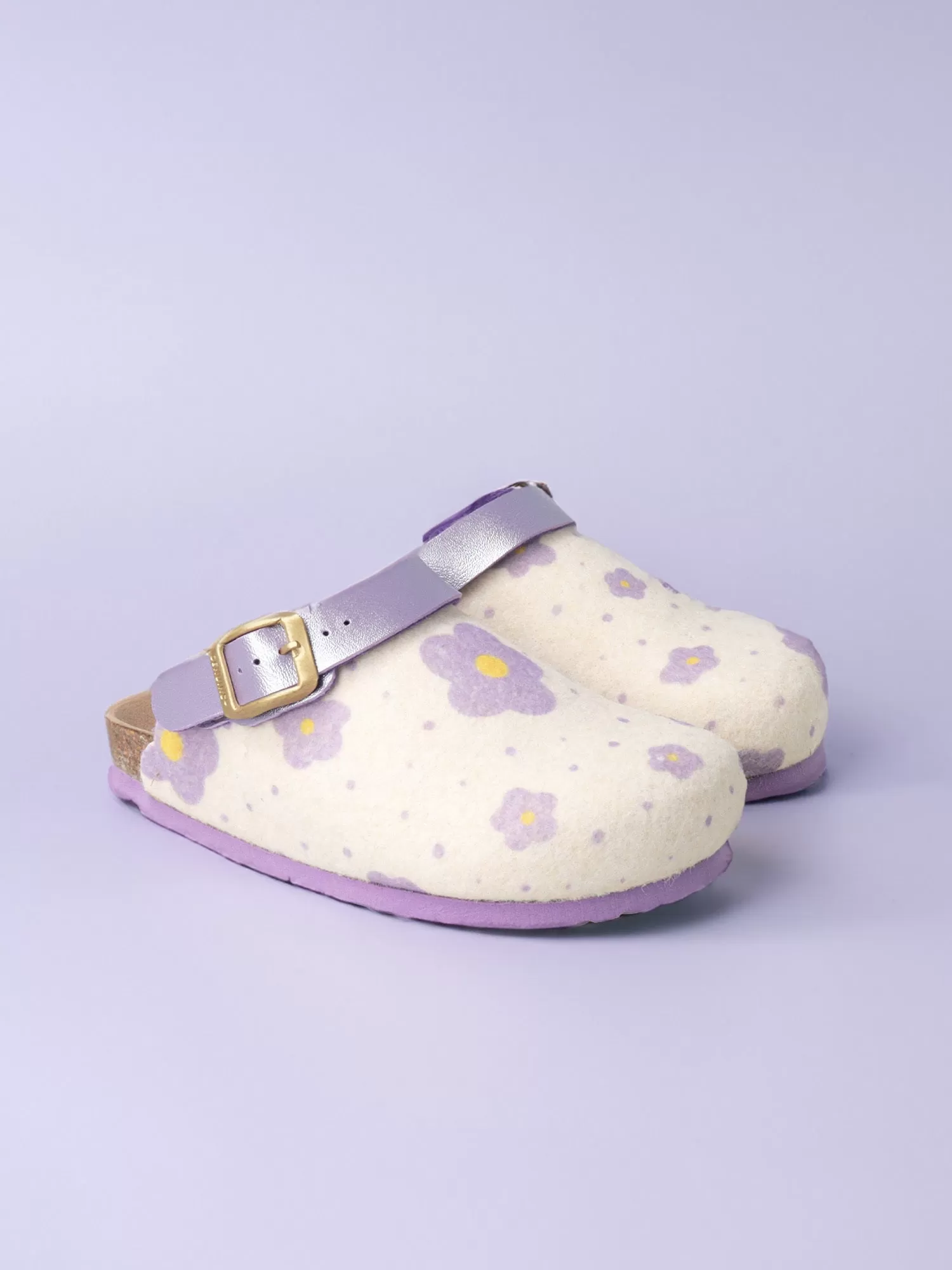 LEYA FELT FLOWER LILAC