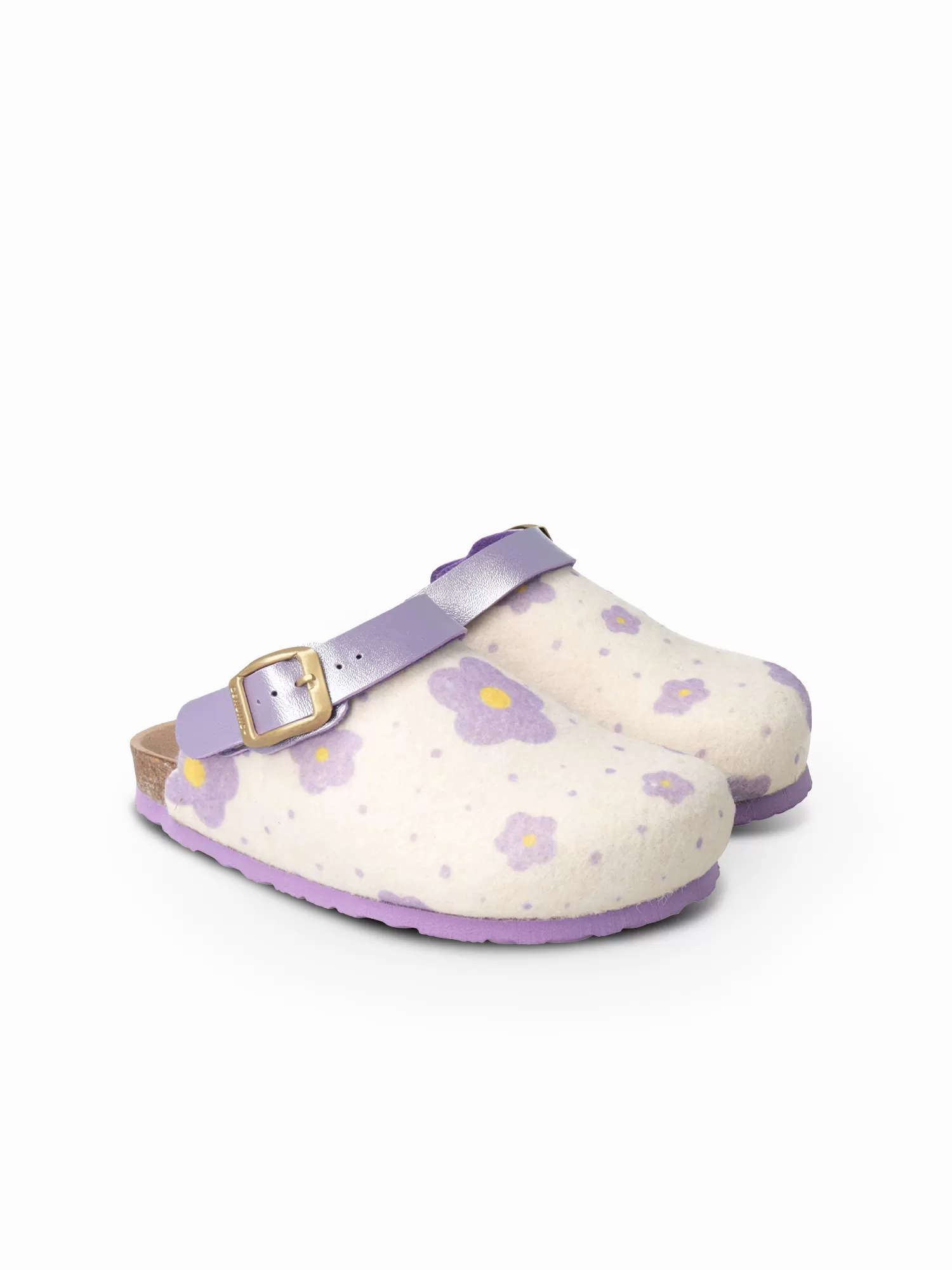 LEYA FELT FLOWER LILAC