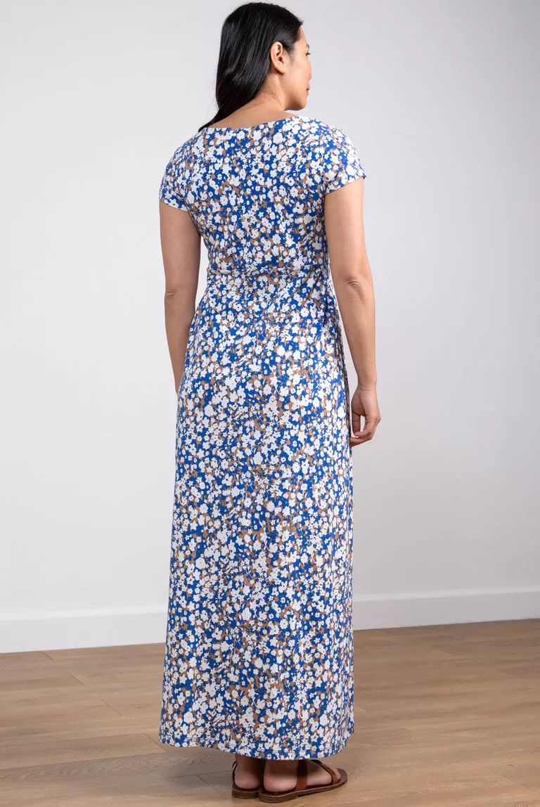 Lily & Me - Penelope Maxi Dress Confetti - Cobalt