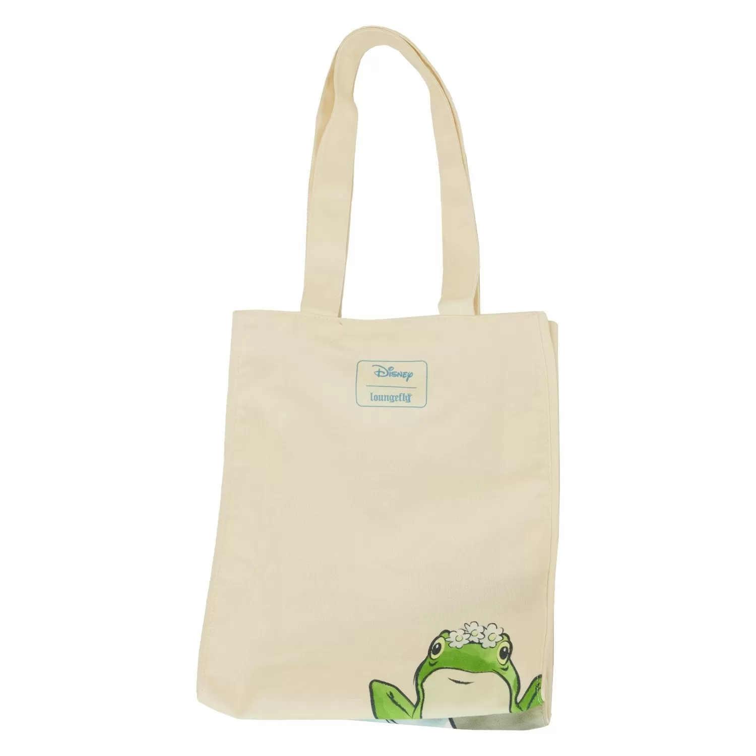 Loungefly Disney Lilo and Stitch Springtime Stitch Canvas Tote