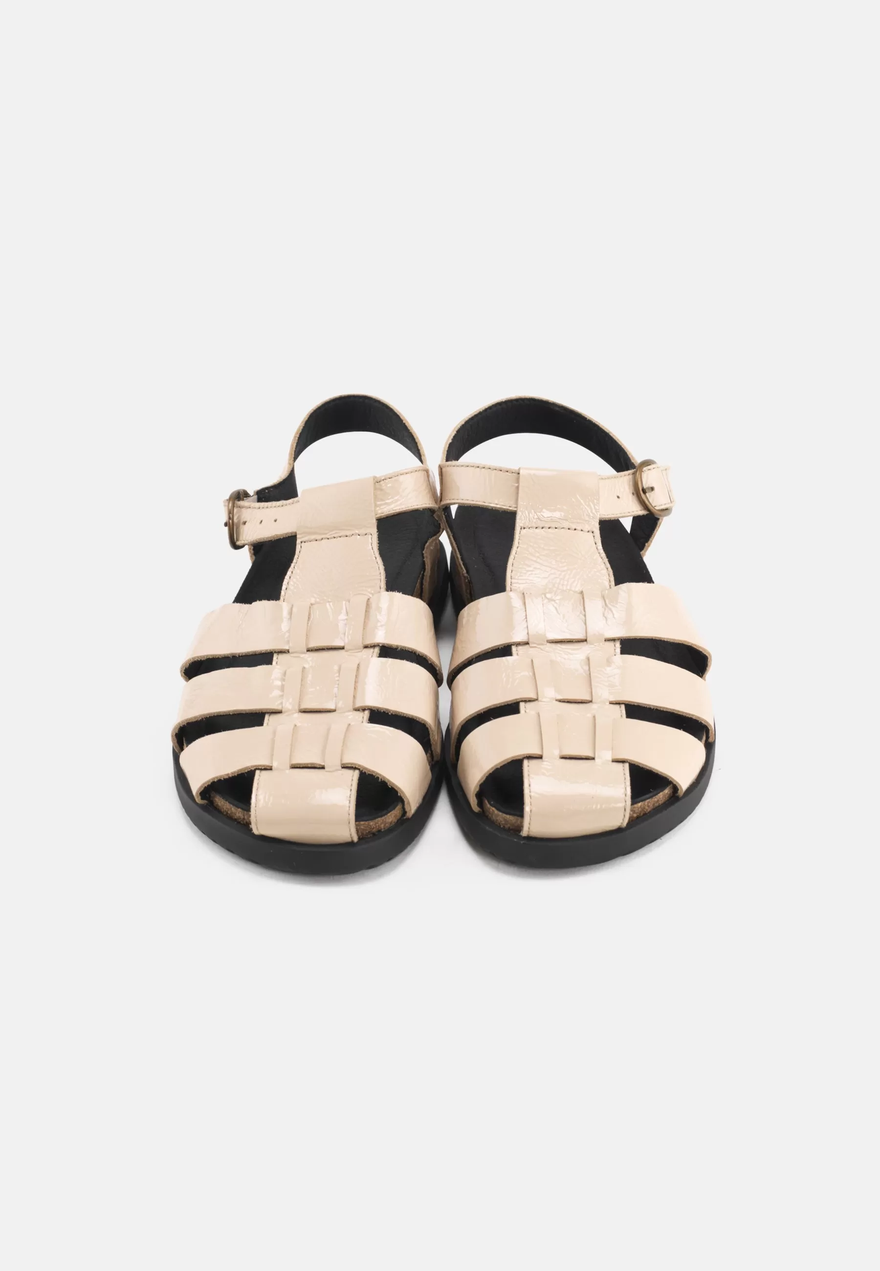 Malene Sandal Leather - Cream