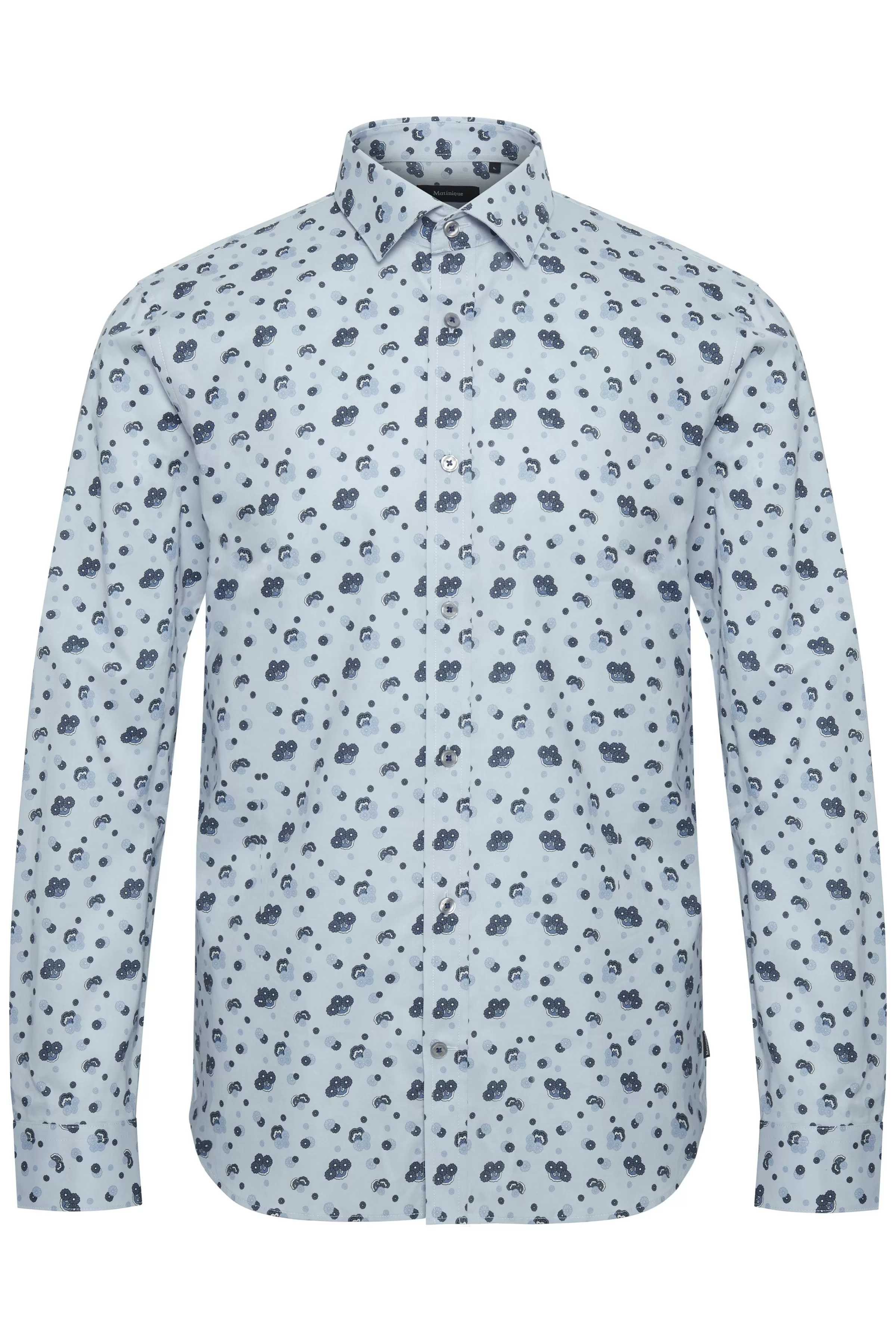 Matinique Trostol Flower Print/Sky Blue - AW23 SALE