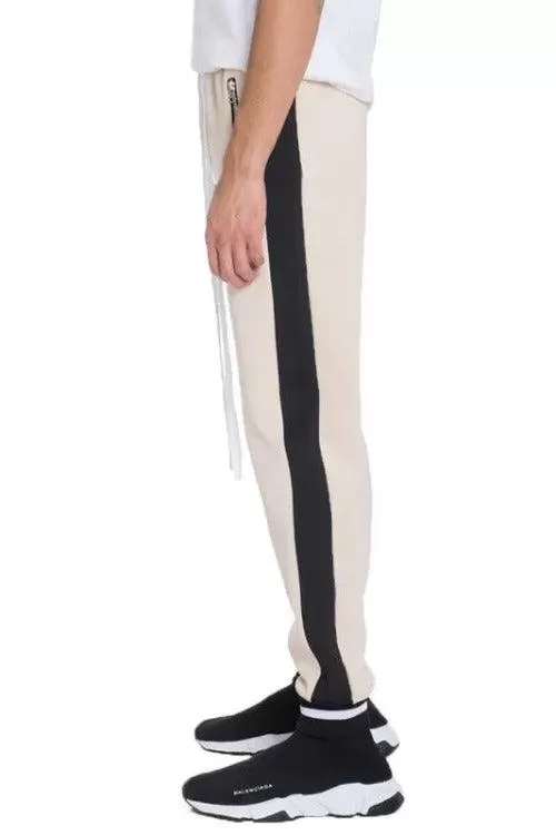 Men's Joggers Sweat-pants Side Stripe