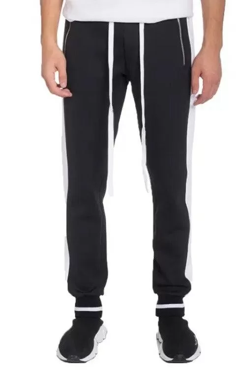 Men's Joggers Sweat-pants Side Stripe