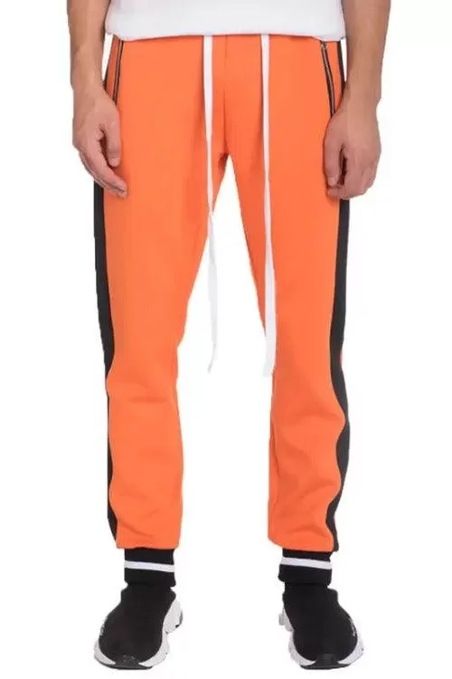 Men's Joggers Sweat-pants Side Stripe