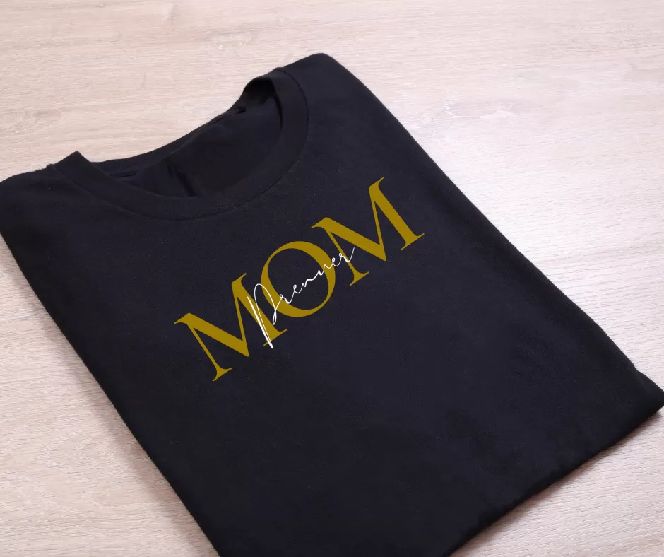 Mom Prenuer Crewneck T-Shirt