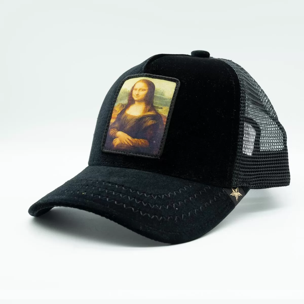 Mona Lisa Velvet Trucker