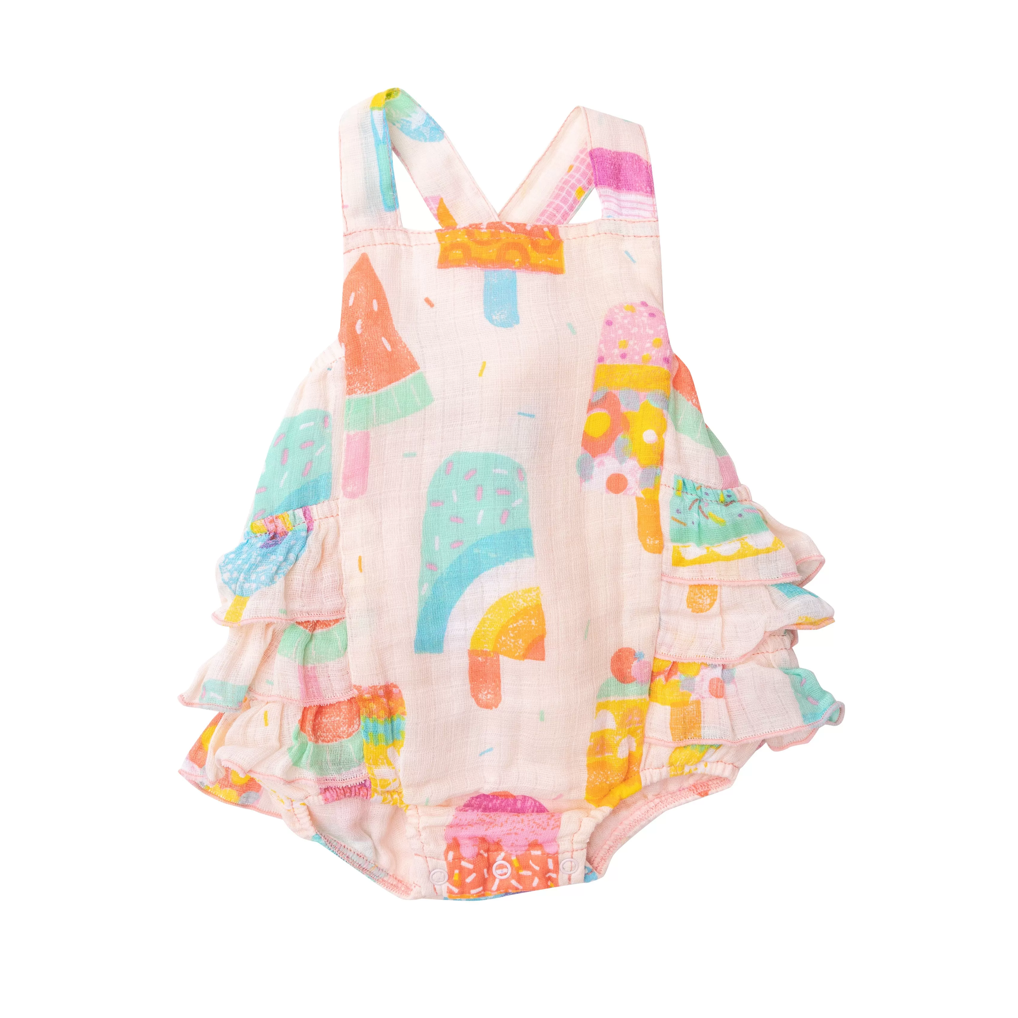 Muslin Ruffle Sunsuit