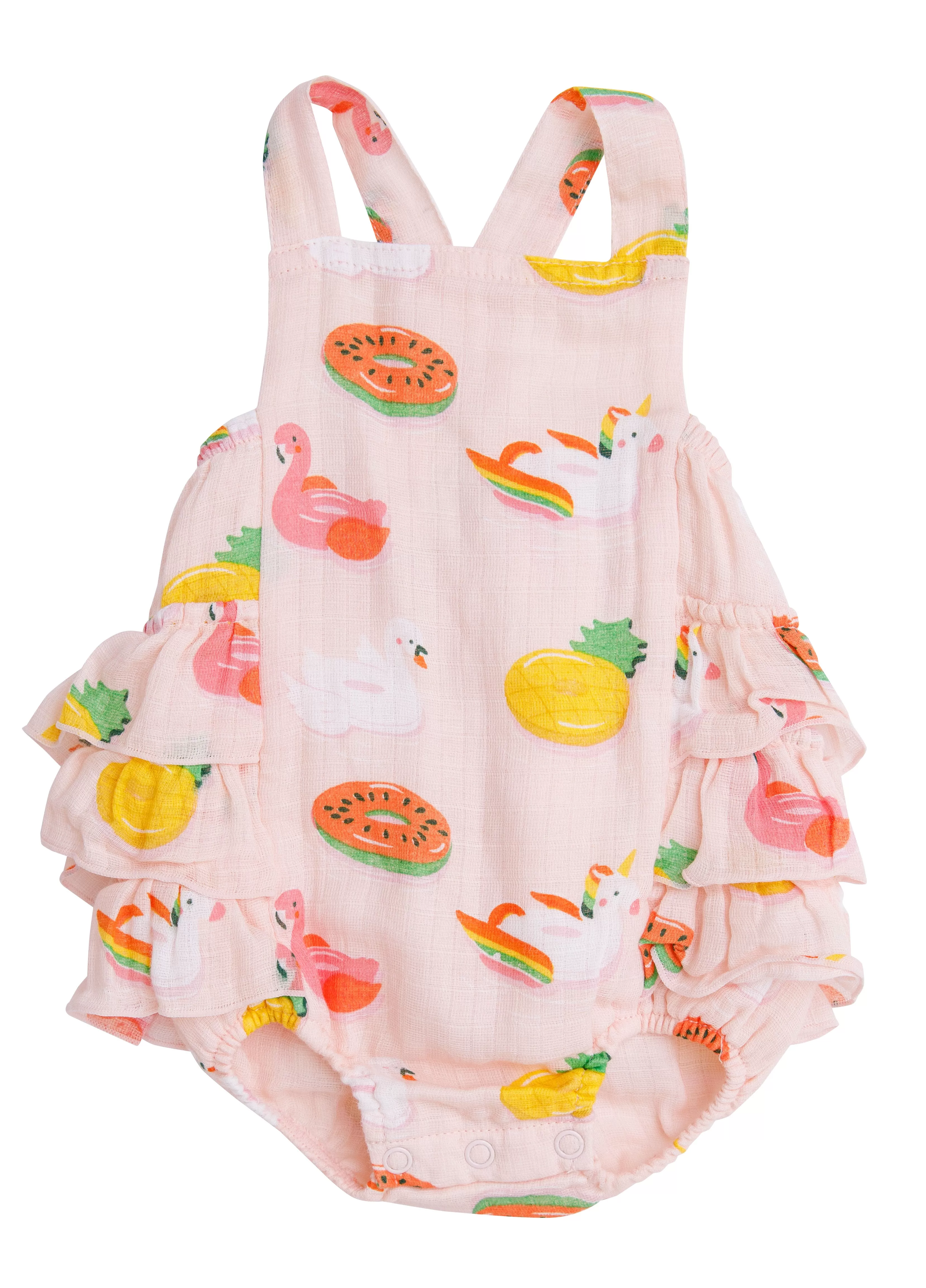 Muslin Ruffle Sunsuit