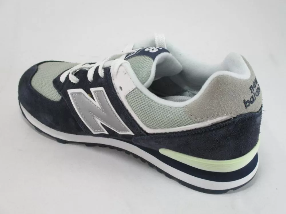 New Balance boys' sneakers KL574NWG navy grey