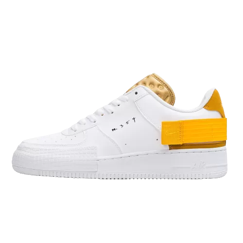 Nike Air Force 1 Type White Gold