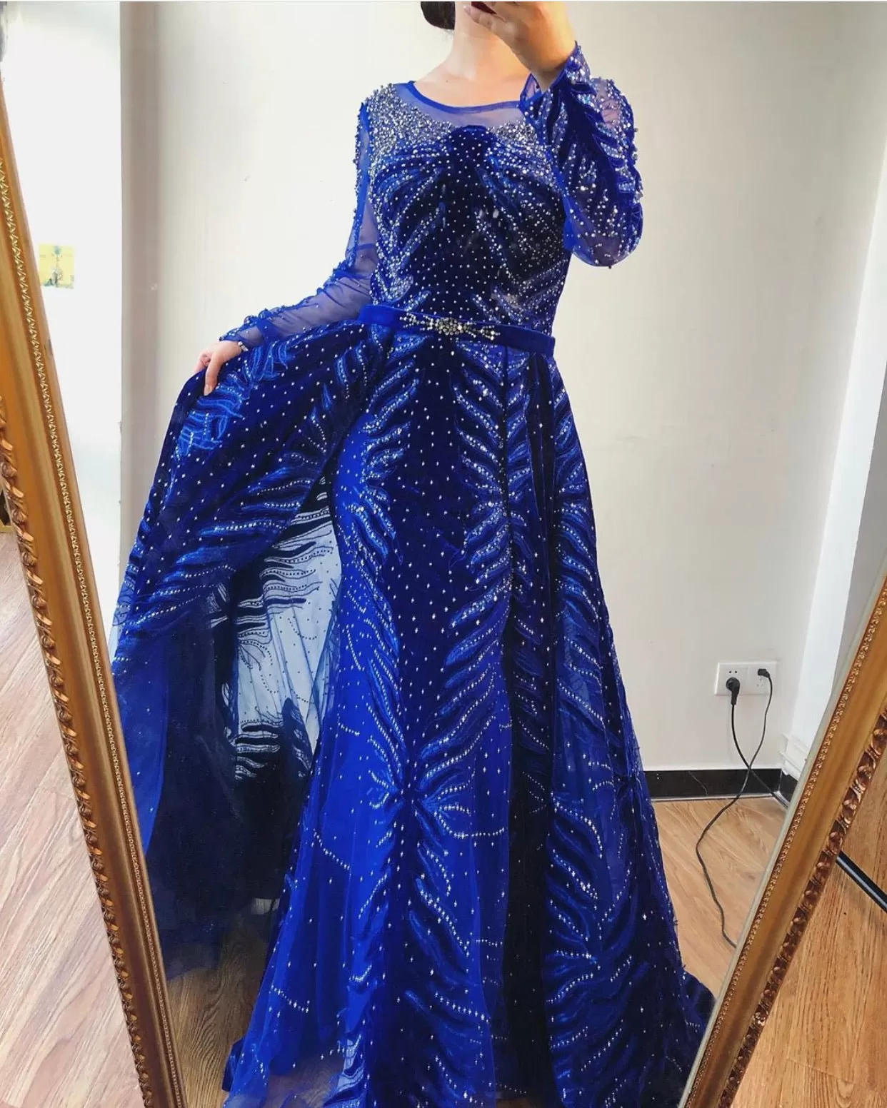 Nora - Royal Blue Evening Dress