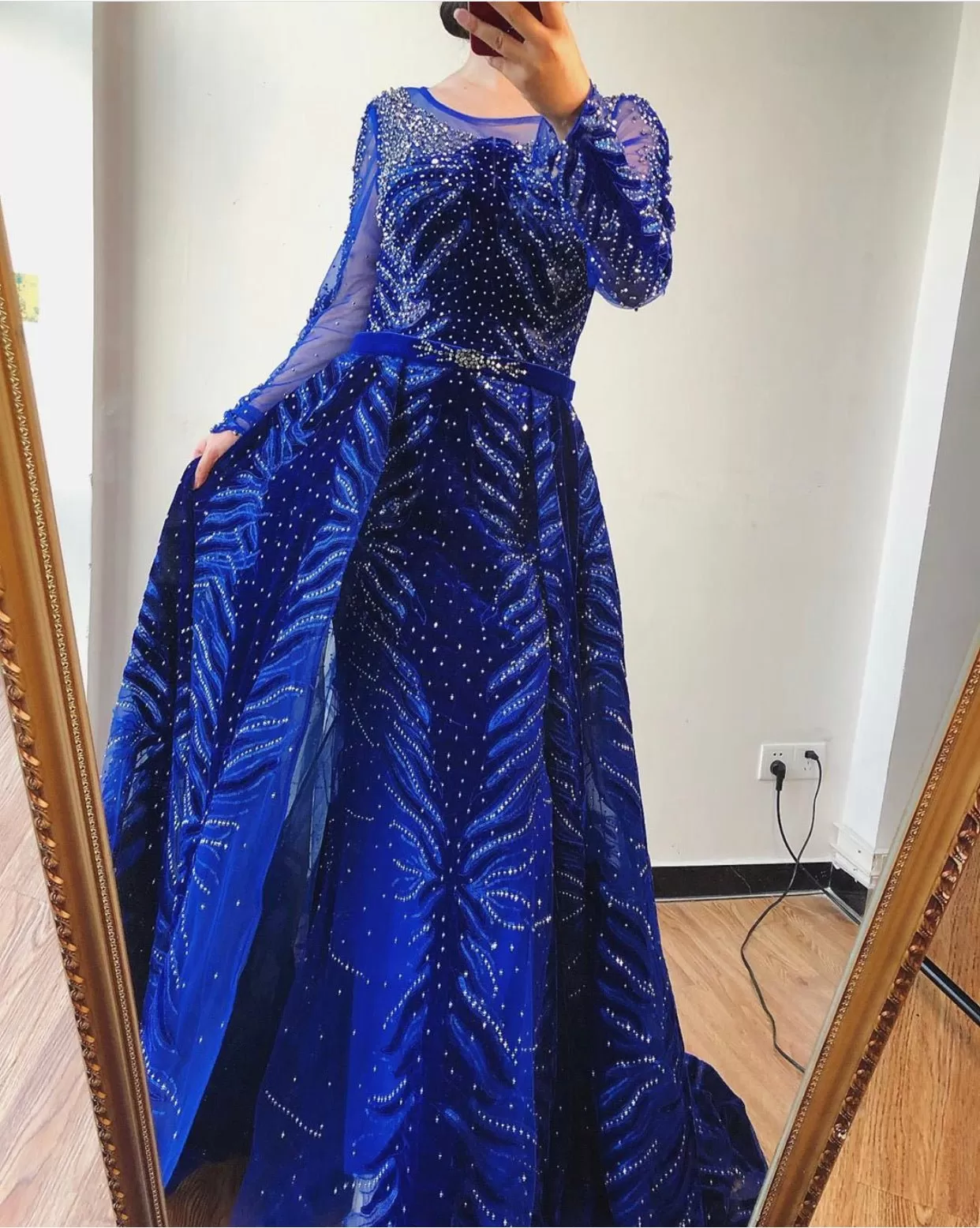 Nora - Royal Blue Evening Dress