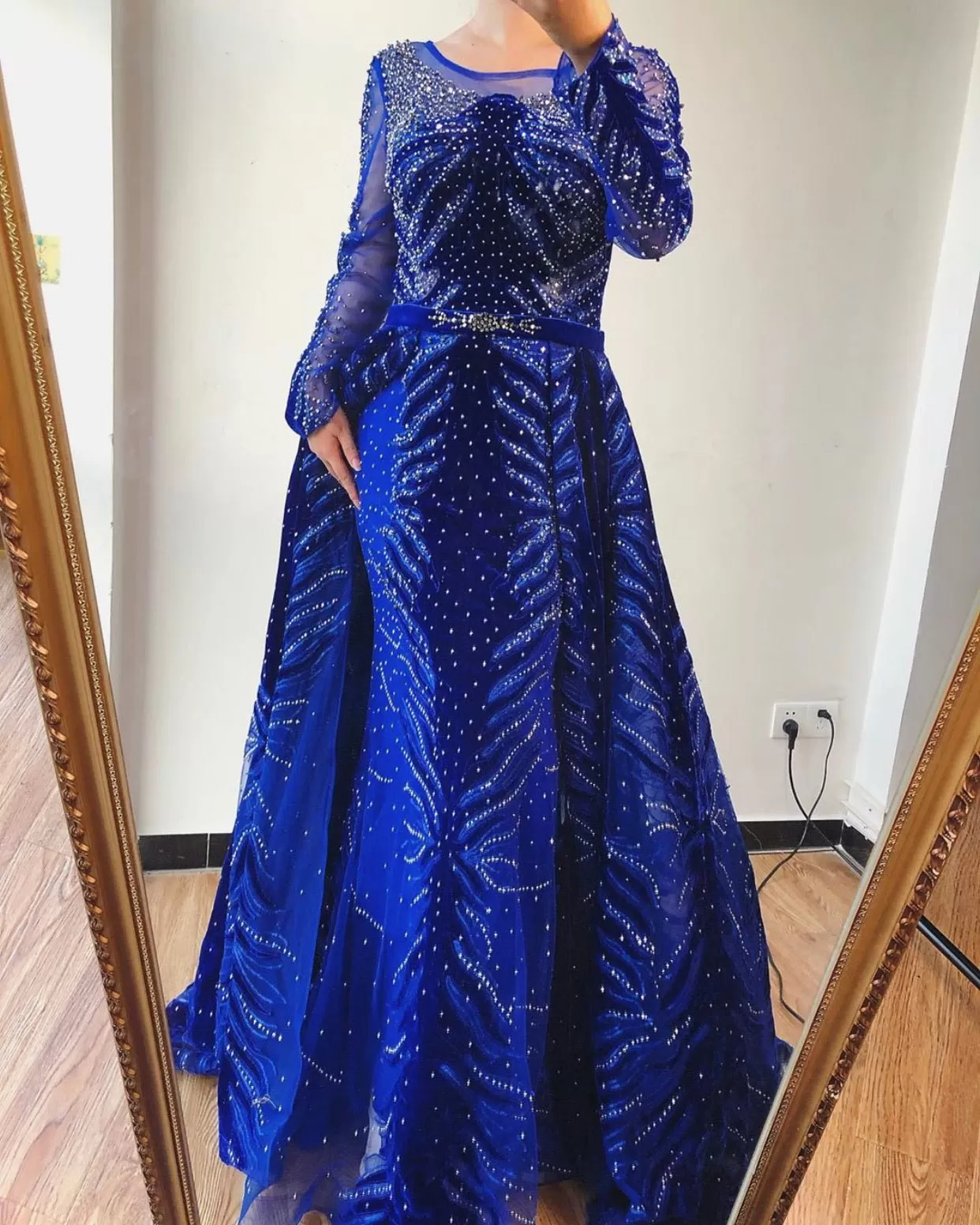 Nora - Royal Blue Evening Dress