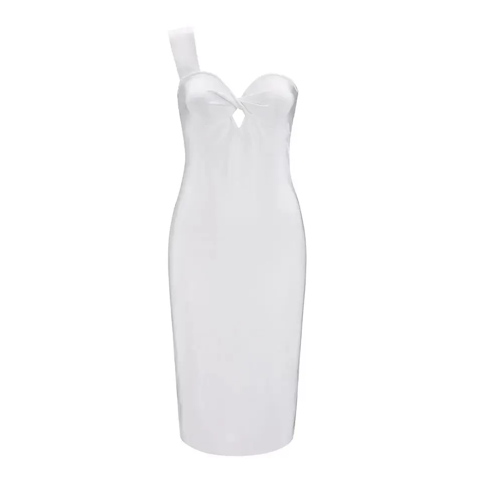 One Shoulder Bodycon Celebrity Party Dress