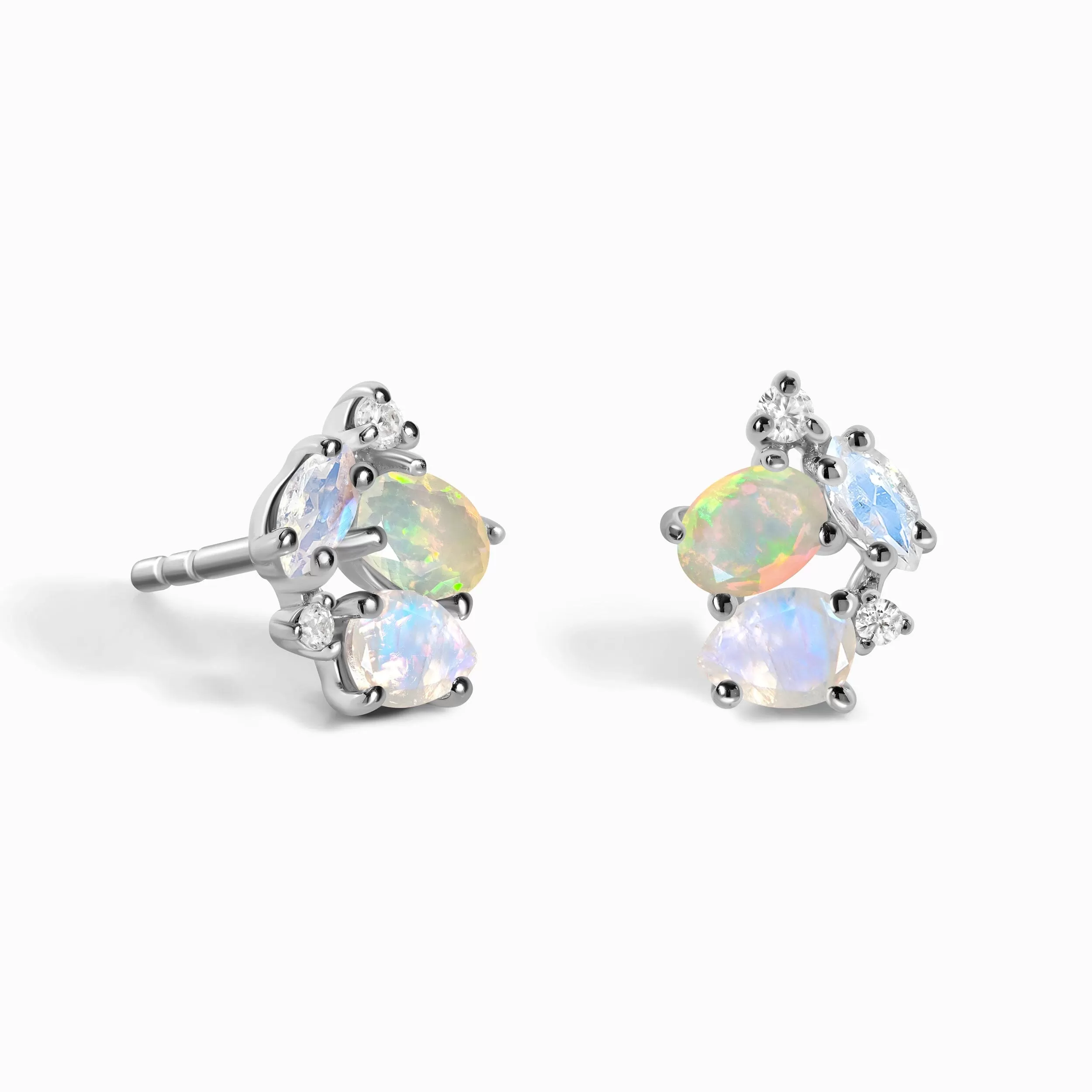 Opal Moonstone Earrings - Orion