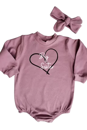 Personalised Oversized "Big Sister" Onsie