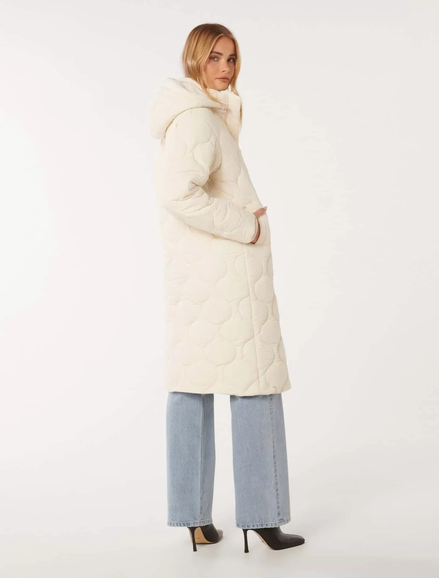 Portia Longline Quilted Puffer Jacket