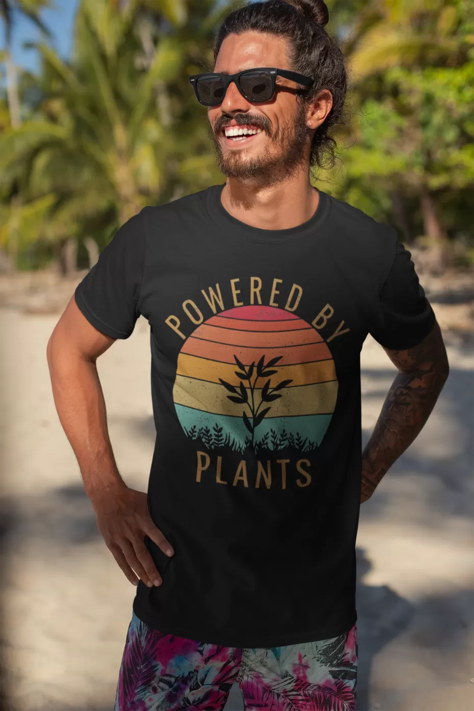 Powered By Plants Unisex Basic T-Shirt