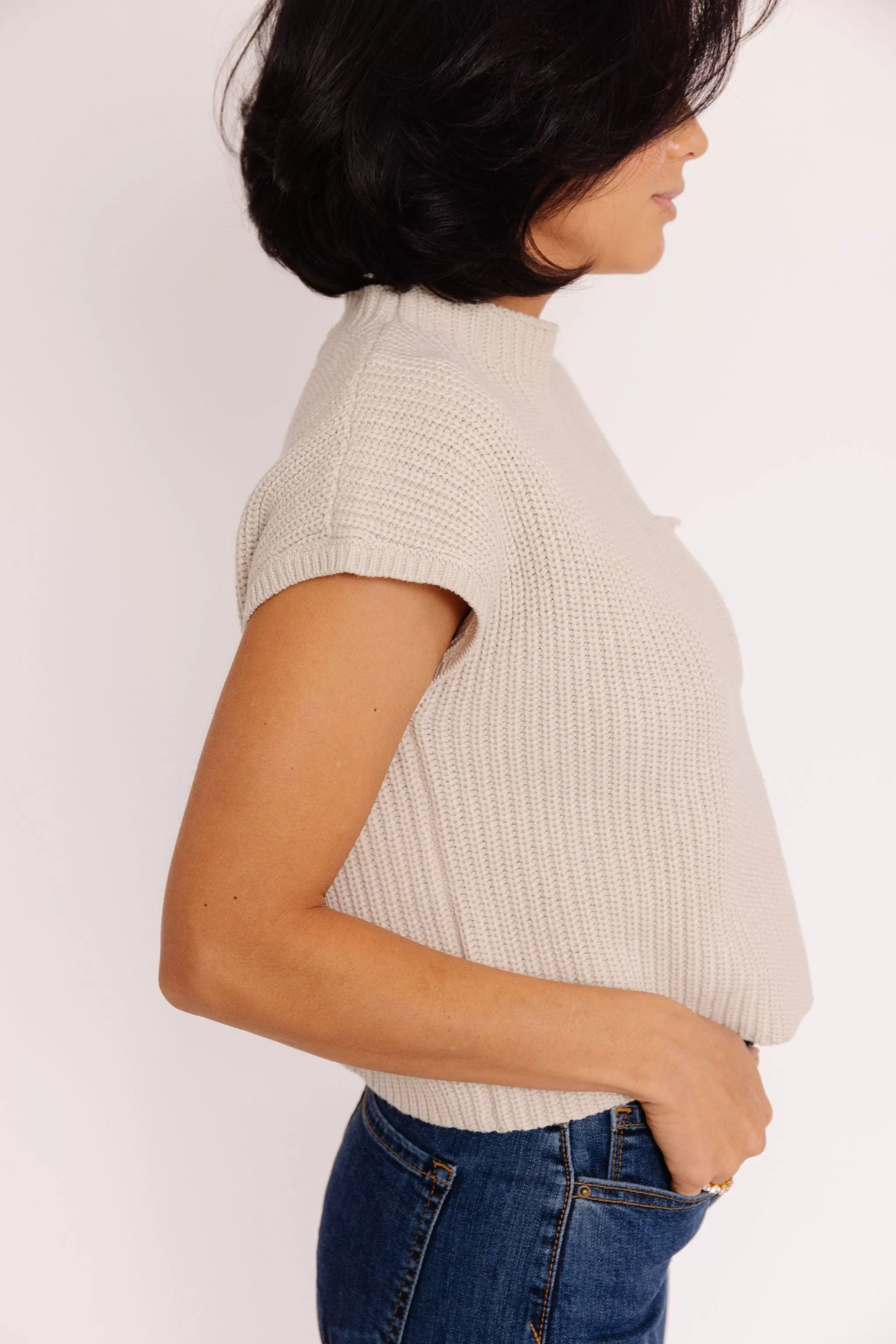 Reis Sweater in Stone