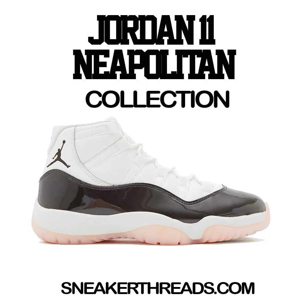 Retro 11 Neapolitan Shirt - Icy Bear - White