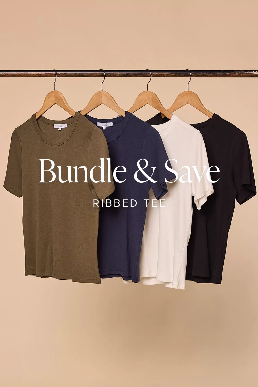 Ribbed Tee Bundle