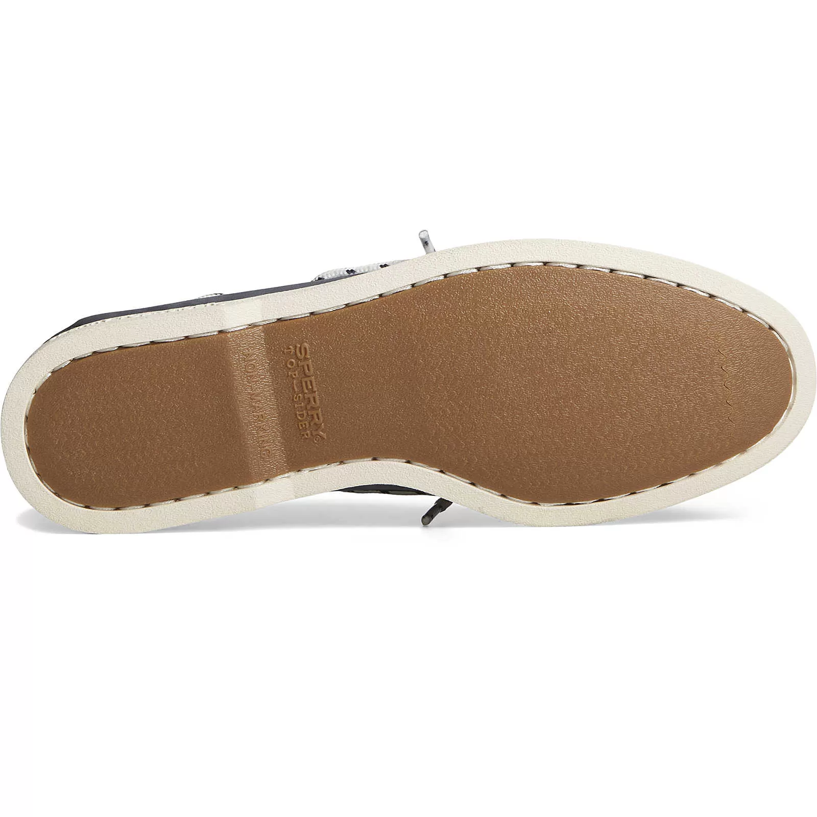 Sperry Topsider A/O 2-Eye Nautical Nubuck - Marine Navy