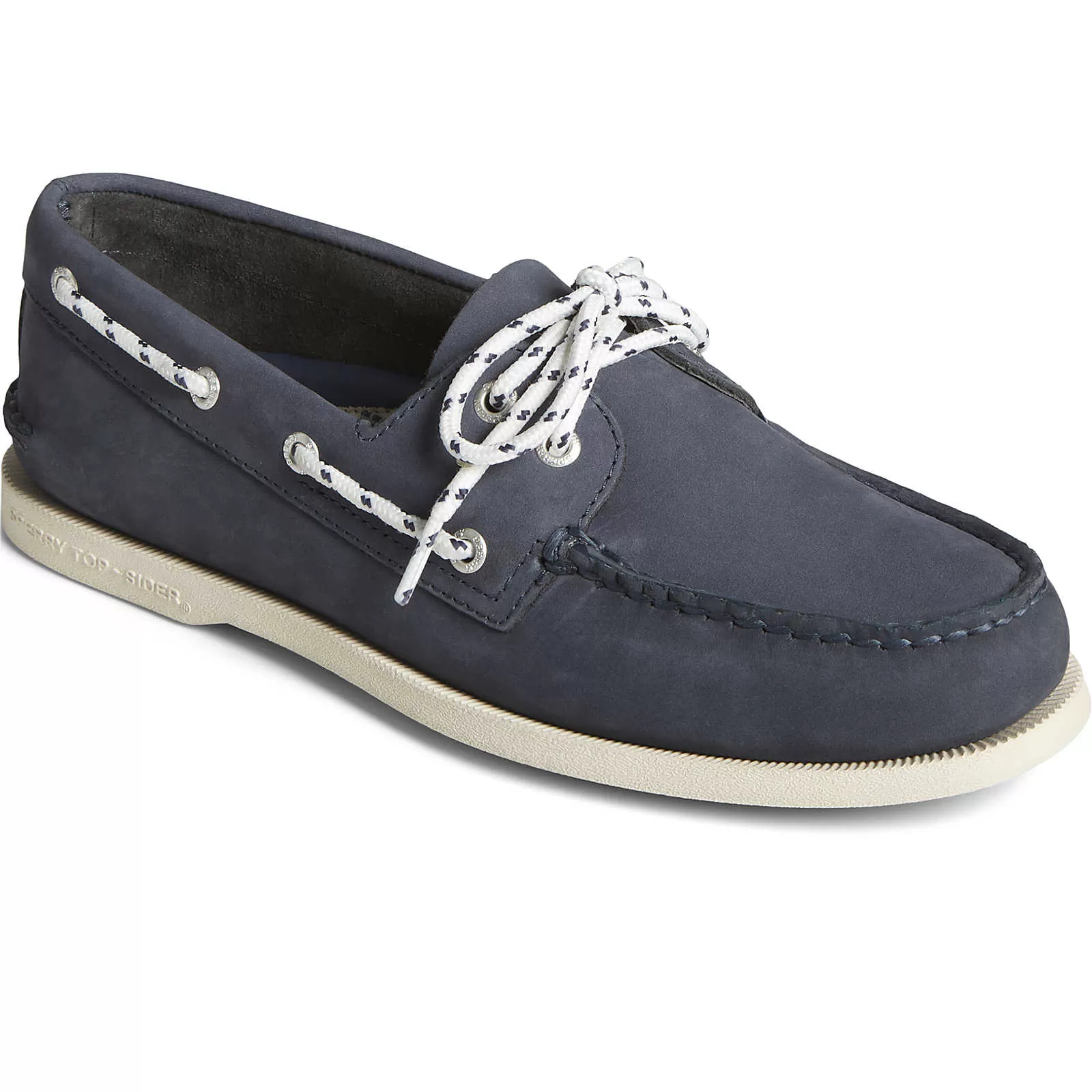 Sperry Topsider A/O 2-Eye Nautical Nubuck - Marine Navy