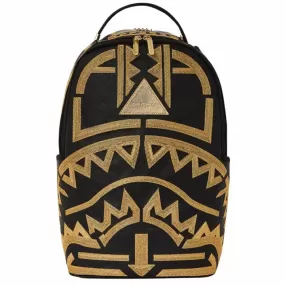 Sprayground Ai Tribal Gold Star DLXSV Backpack