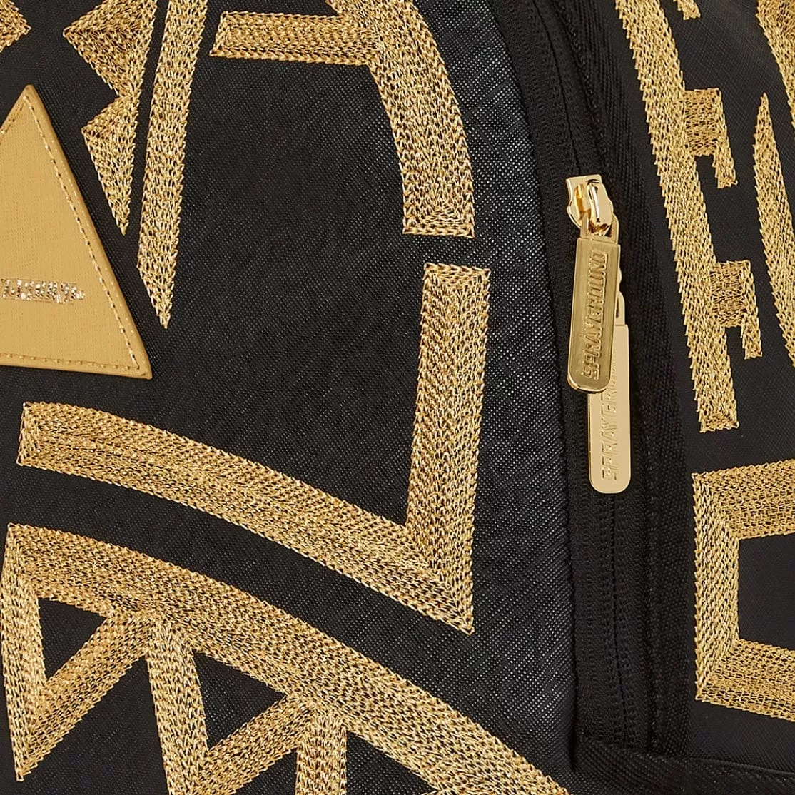 Sprayground Ai Tribal Gold Star DLXSV Backpack