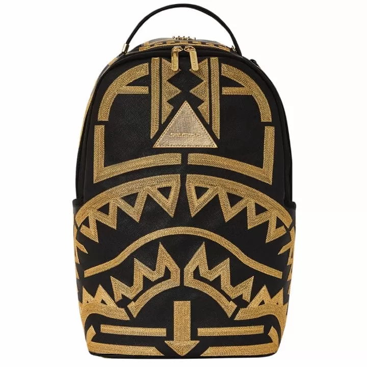 Sprayground Ai Tribal Gold Star DLXSV Backpack