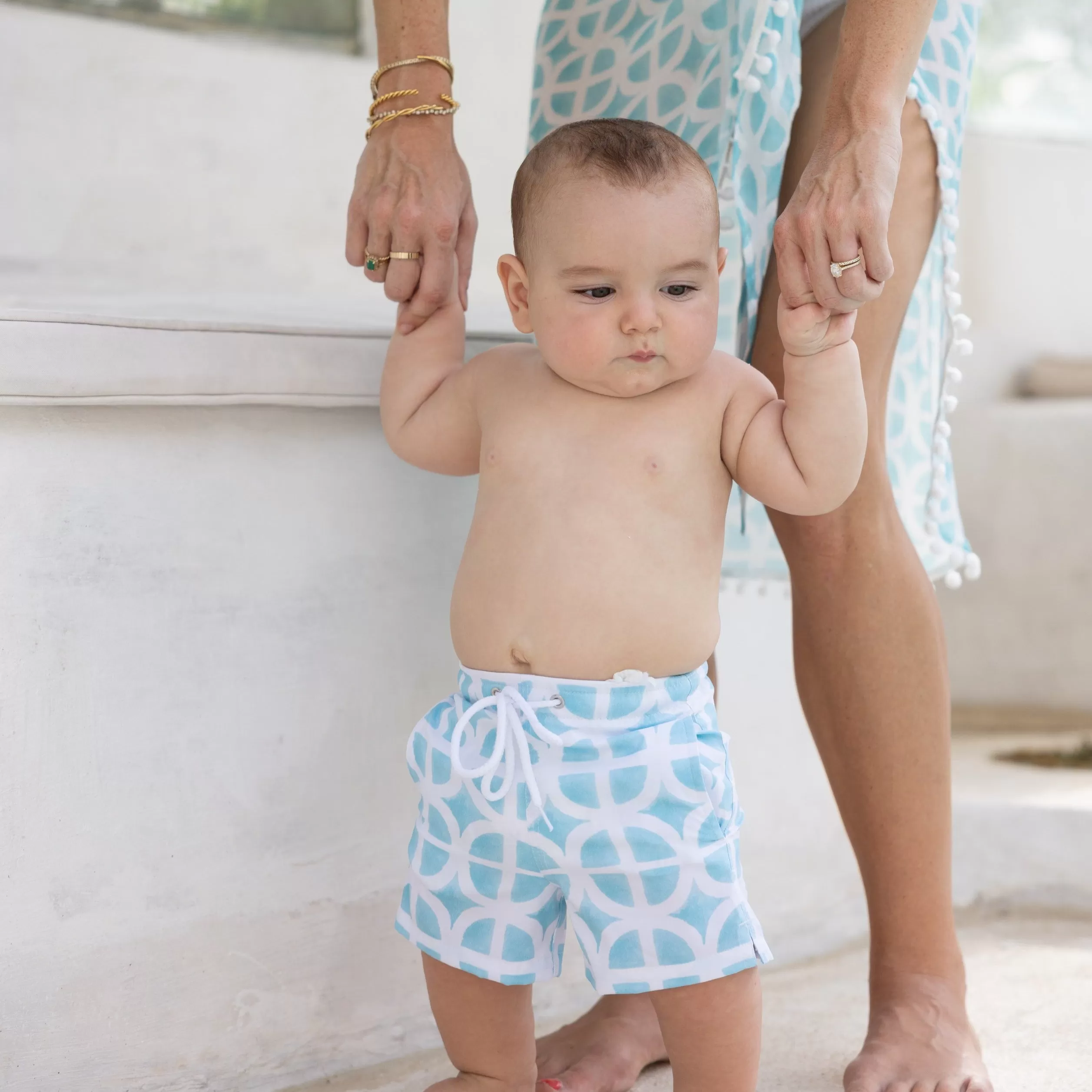 The Maldives - Boys Swim Trunks UPF 50 