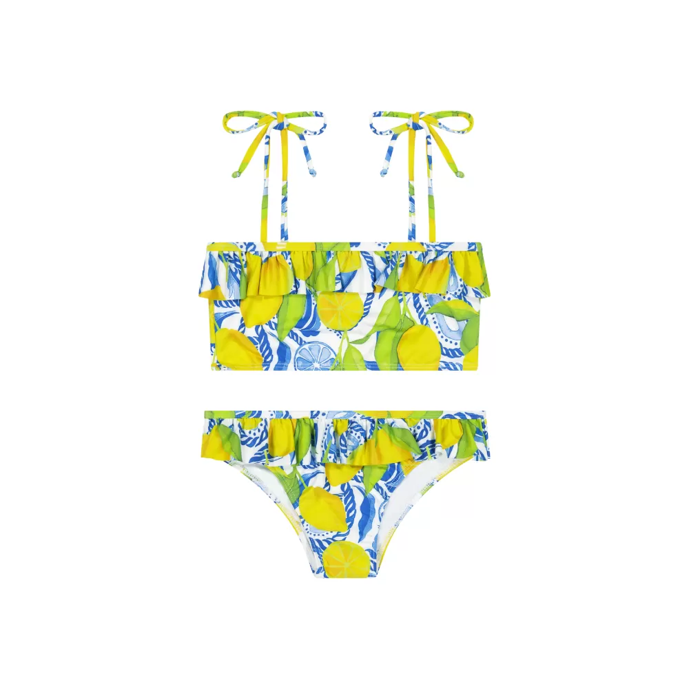 The Positano - Girls Ruffle Bikini UPF 50 