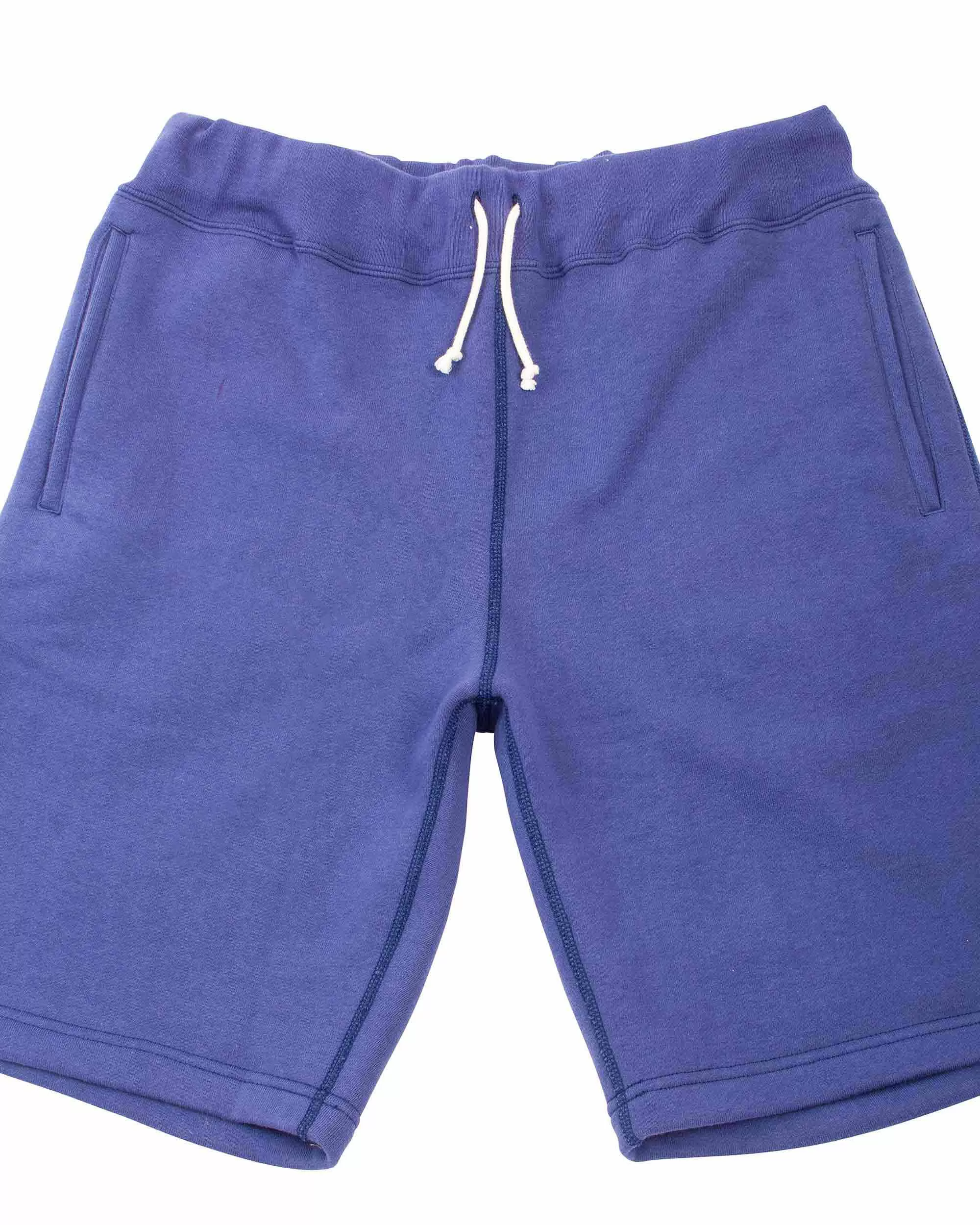 The Real McCoy's MC21019 9oz. Loopwheel Sweatshorts MQ Navy