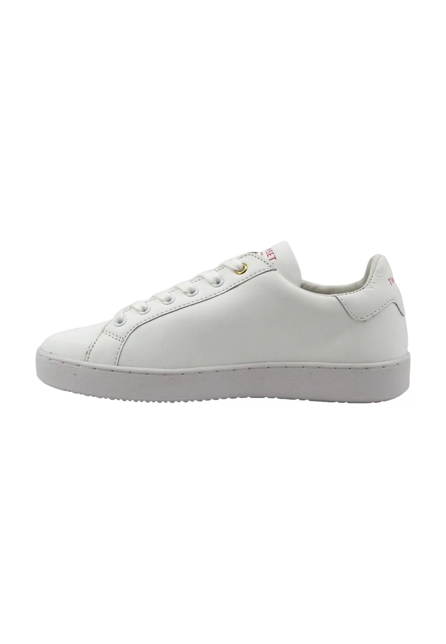 TWINSET Sneaker Donna Flower Bianco Ottico 241TC046