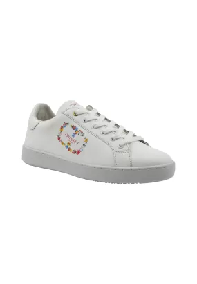 TWINSET Sneaker Donna Flower Bianco Ottico 241TC046