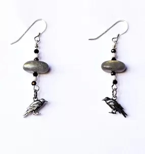 Wise Raven Labradorite earrings