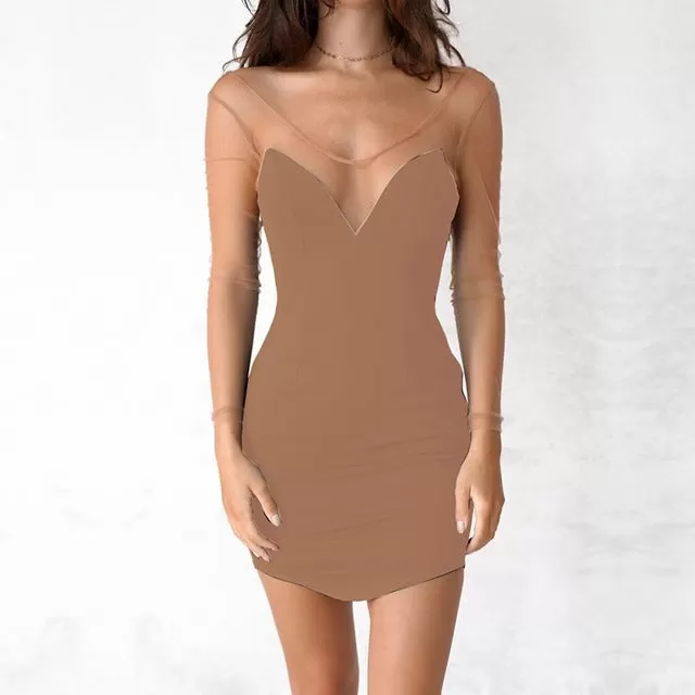 Women's Sexy casual mini Dress