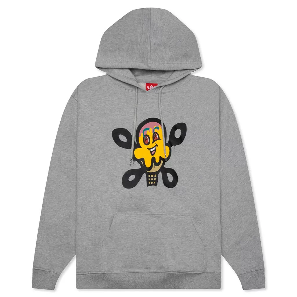 Wrench Hoodie - Heather Grey