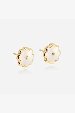 ZAG BIJOUX FIORE STUD EARRINGS